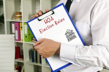 HOA election rules