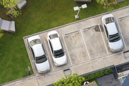 Top,View,Of,Parking,Area,With,Small,Garden,In,Modern Santa Clara HOA Compliance Issues