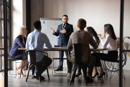 Full,Length,Male,Speaker,Presenting,Project,Financial,Analysis,Or,Corporate HOA board member