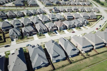 Aerial,View,New,Development,Community,With,Row,Of,Detached,Single-family Bay Area HOA Lawyer