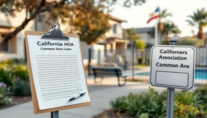 California HOA Common Area Laws Explained