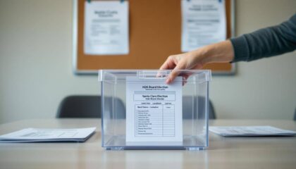 Ensuring Fair Board Elections in Santa Clara County HOAs