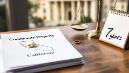 How California Community Property Law Works After 7 Years
