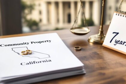 How California Community Property Law Works After 7 Years