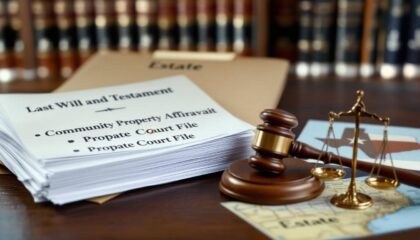 How Texas Community Property Law Affects Death Estates