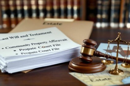 How Texas Community Property Law Affects Death Estates