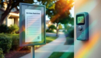 How to Navigate HOA Water Usage Rules in Santa Clara County