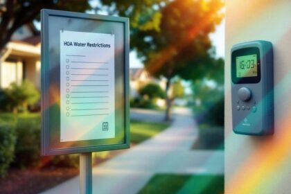 How to Navigate HOA Water Usage Rules in Santa Clara County