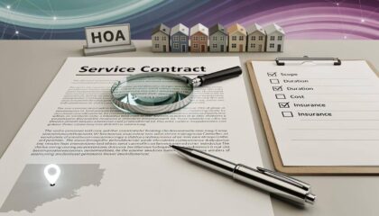 How to Review Service Contracts for Santa Clara County HOAs
