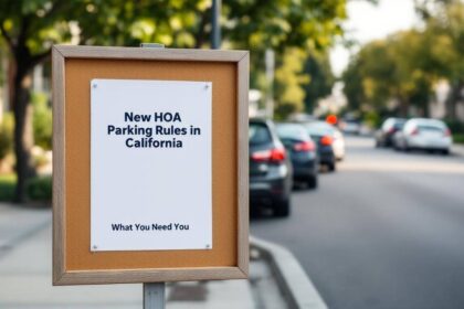 New HOA Parking Rules in California: What You Need to Know