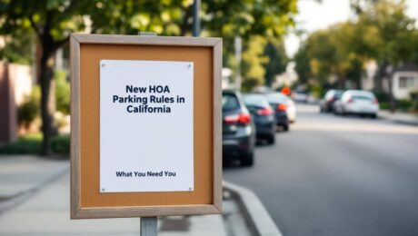 New HOA Parking Rules in California: What You Need to Know